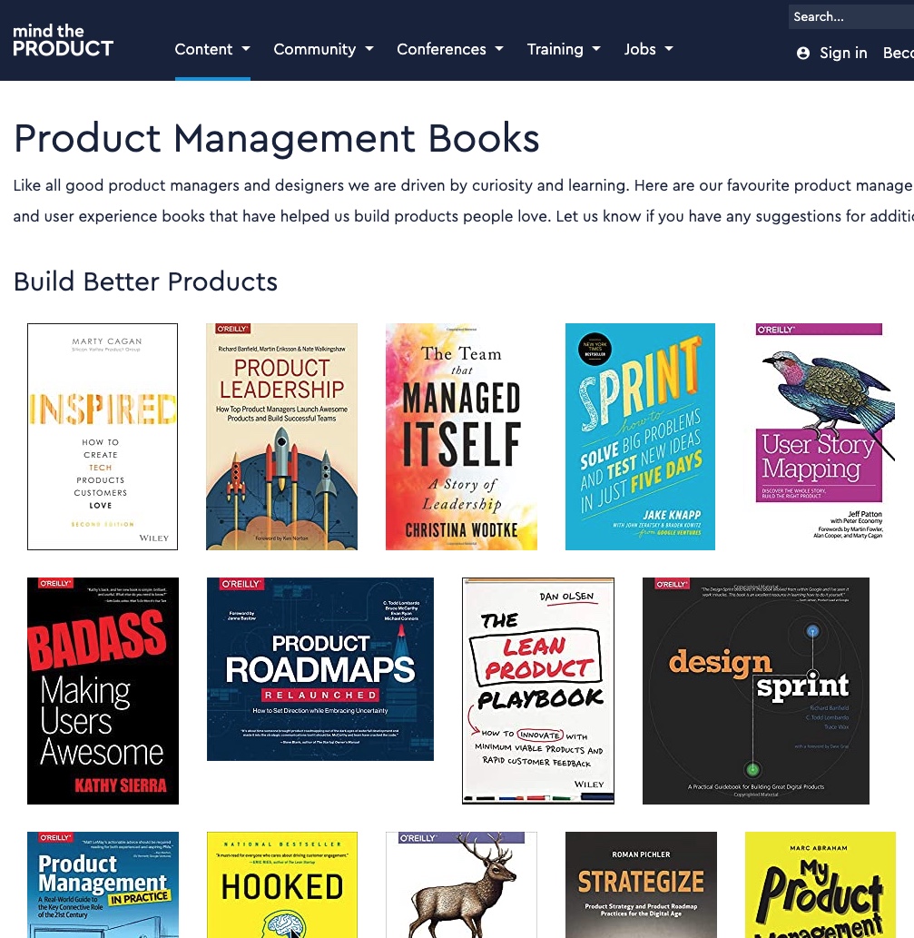 Mind the Product